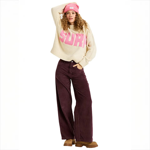 Roxy corduroy pants for women_1