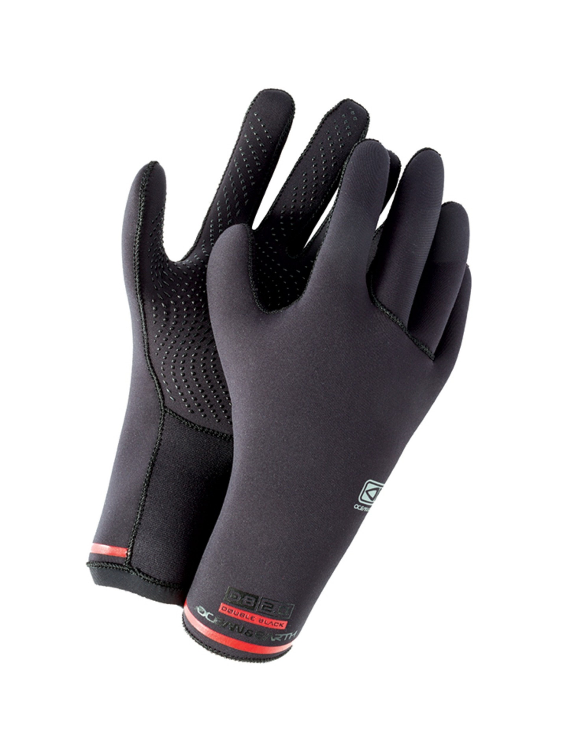 Luvas de Neoprene Ocean & Earth Double Black 2mm