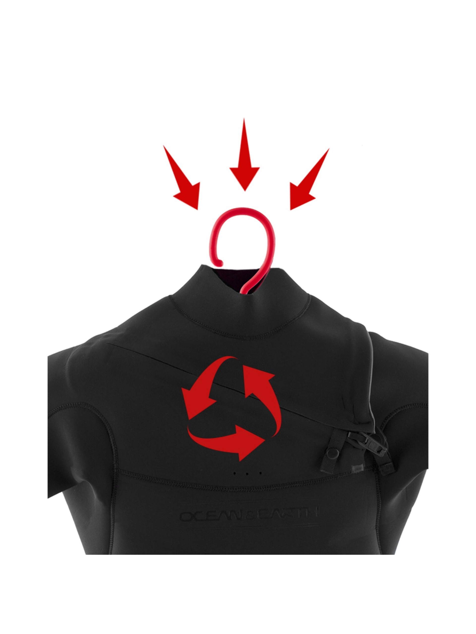 Ocean & Earth Quick Dry Wetsuit Hanger