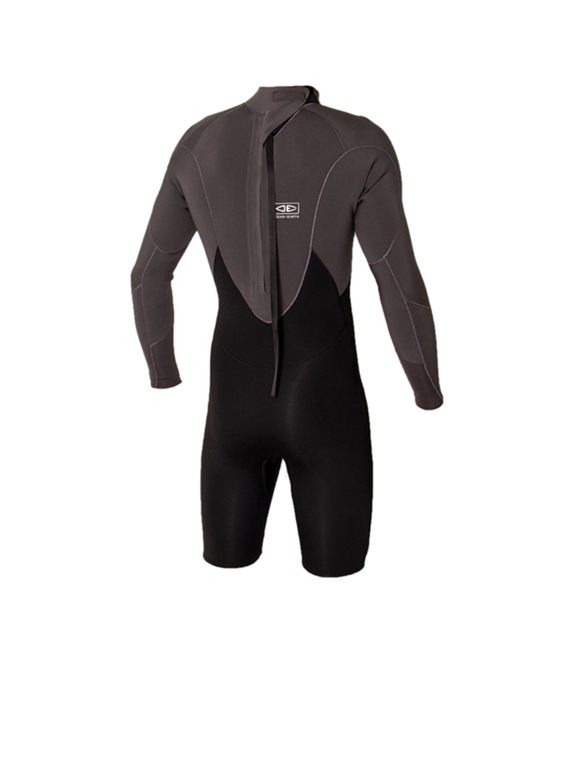 O&E Mens Free Flex 2/2 L/S Back Zip Spring Wetsuit