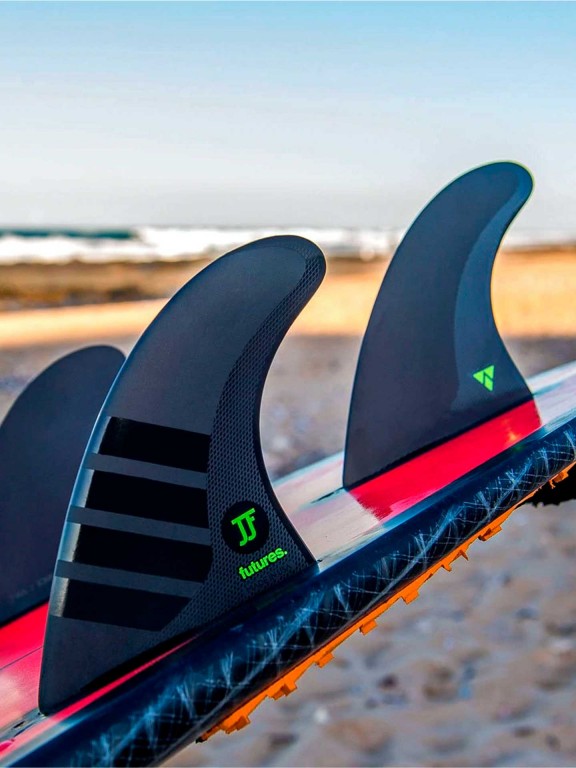 Quilhas Futures John John Florence Alpha Medium Thruster Quilhas Futures John John Florence Alpha Medium Thruster