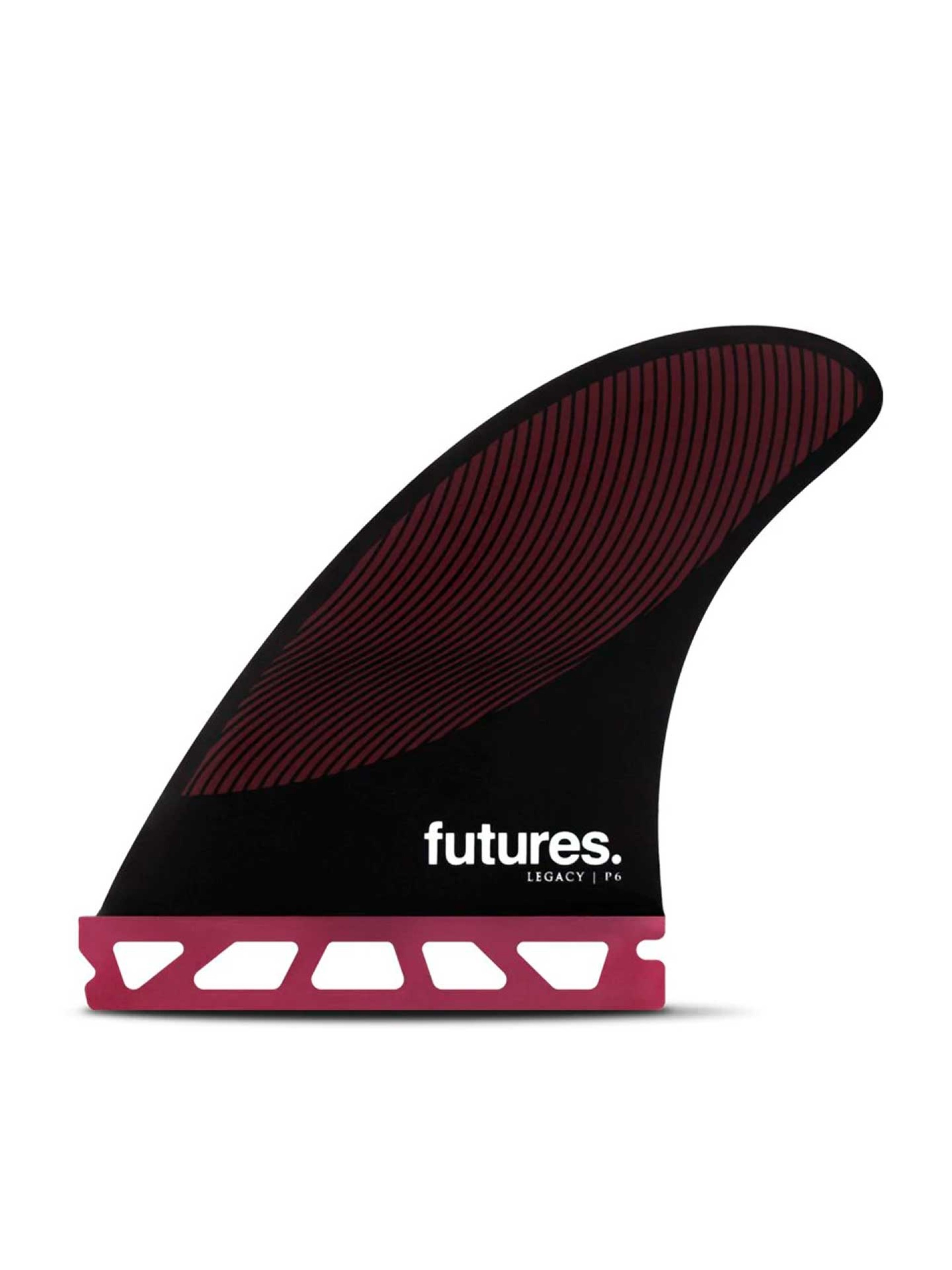 Quilhas Futures P6 Legacy Series Medium Thruster