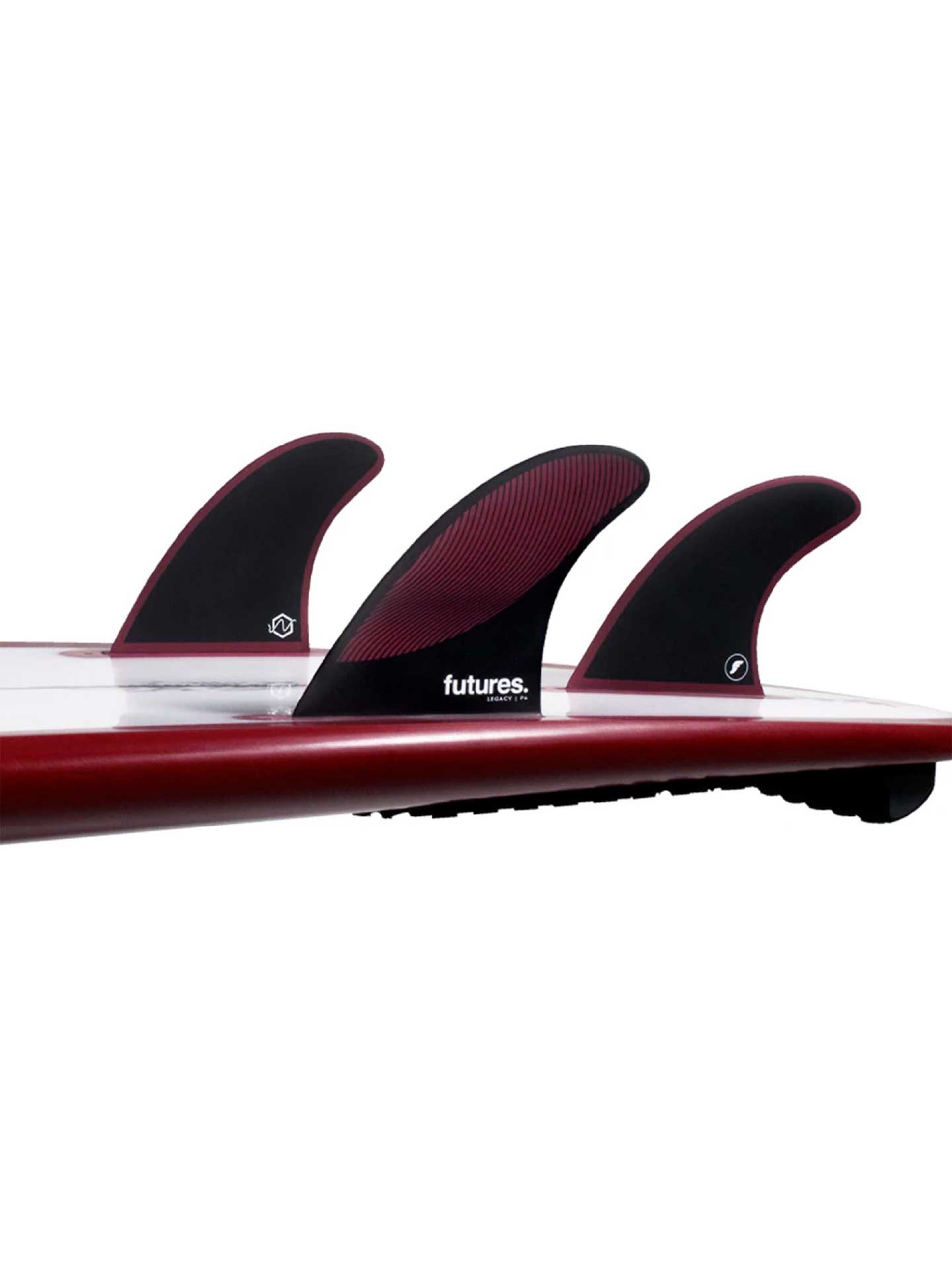 Quilhas Futures P6 Legacy Series Medium Thruster