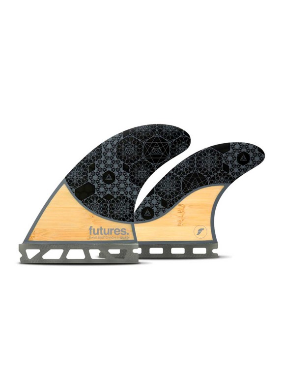 Quilhas Futures Rasta Honeycomb Medium Quad Quilhas Futures Rasta Honeycomb Medium Quad
