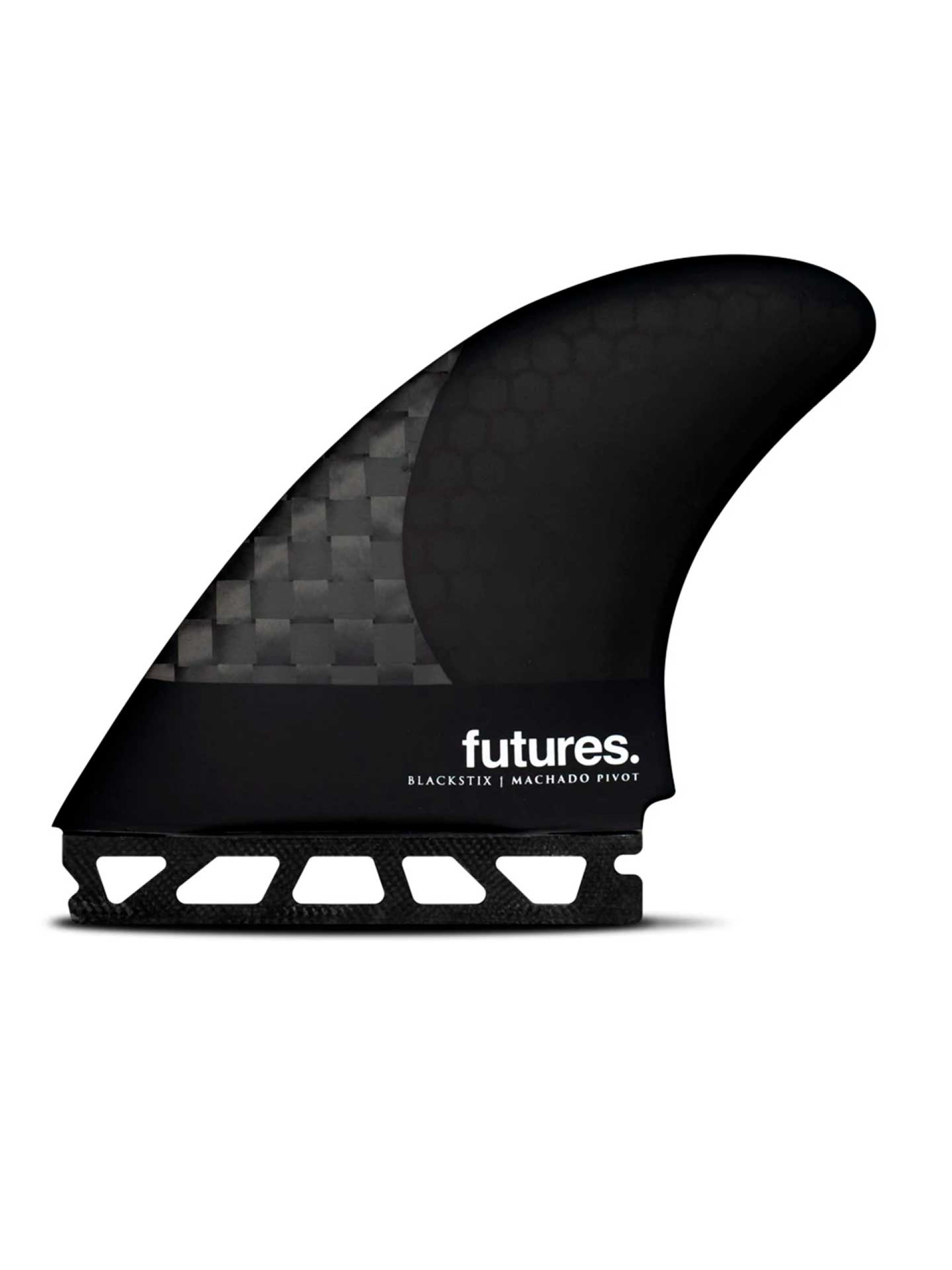 Futures Machado Pivot Blackstix Large Thruster Fins
