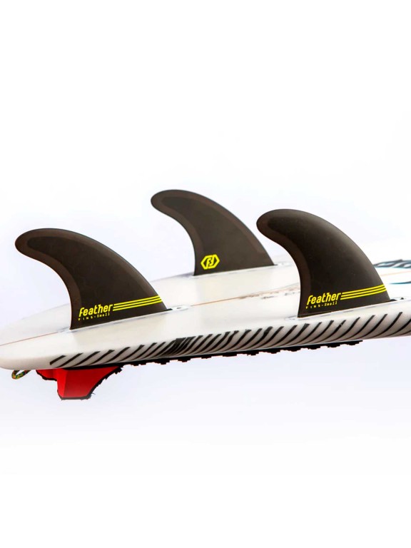 Quilhas Feather Fins Ultralight Large Thruster - S2 Quilhas Feather Fins Ultralight Large Thruster - S2