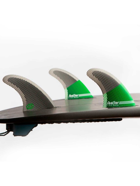 Quilhas Feather Fins Ultralight Large Thruster - S2 Quilhas Feather Fins Ultralight Large Thruster - S2