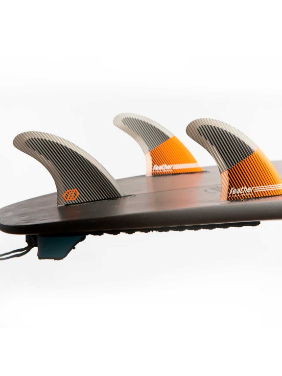 Quilhas Feather Fins Ultralight Medium Thruster - S2 Quilhas Feather Fins Ultralight Medium Thruster - S2