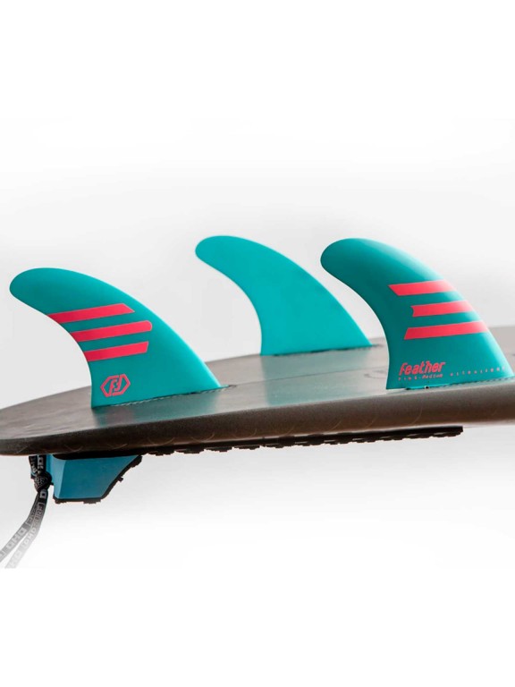 Quilhas Feather Fins Ultralight Large Thruster - S2 Quilhas Feather Fins Ultralight Large Thruster - S2