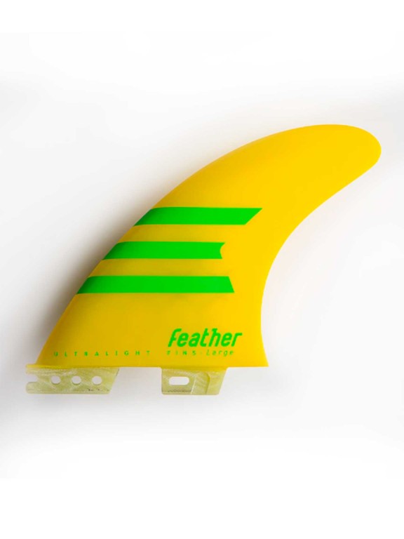 Quilhas Feather Fins Ultralight Medium Thruster - S2