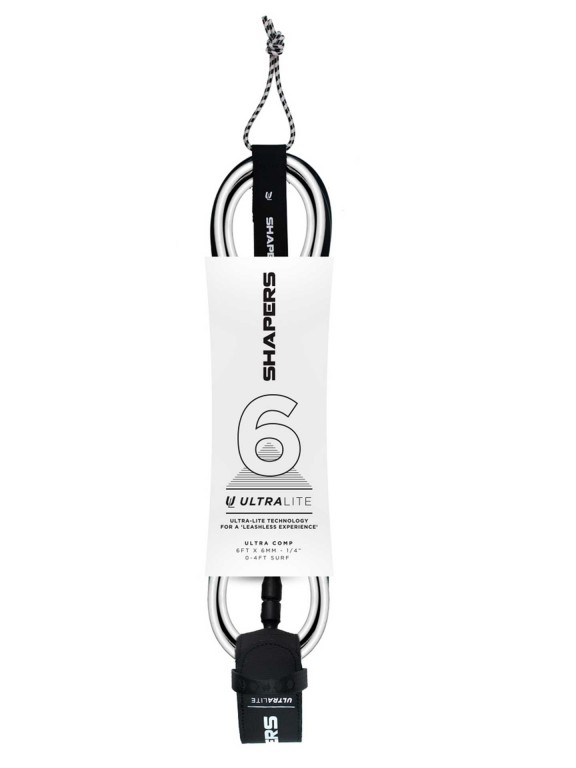 Shapers 6'0 Ultralite Comp Surfboard Leash Shapers 6'0 Ultralite Comp Surfboard Leash