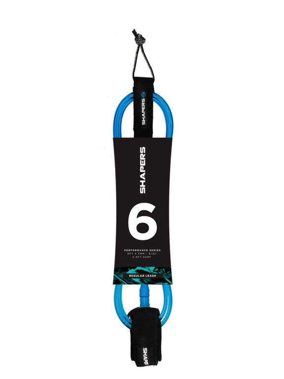 Shapers 6'0 Regular Blue Leash Shapers 6'0 Regular Blue Leash