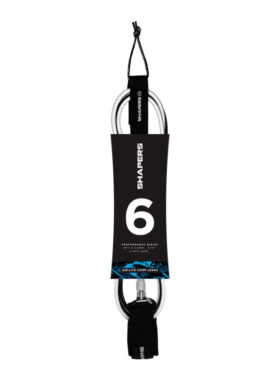 Shapers 6'0 Air-lite Comp Surfboard Leash Shapers 6'0 Air-lite Comp Surfboard Leash