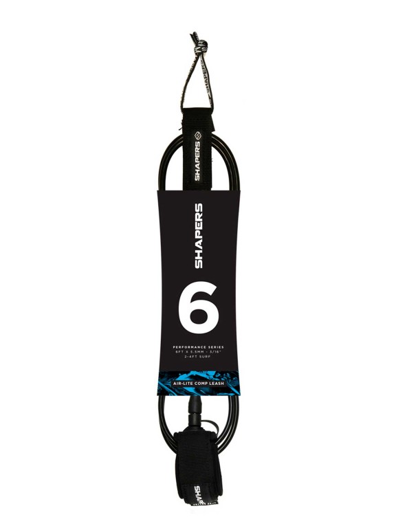 Shapers 6'0 Air-lite Comp Surfboard Leash Shapers 6'0 Air-lite Comp Surfboard Leash