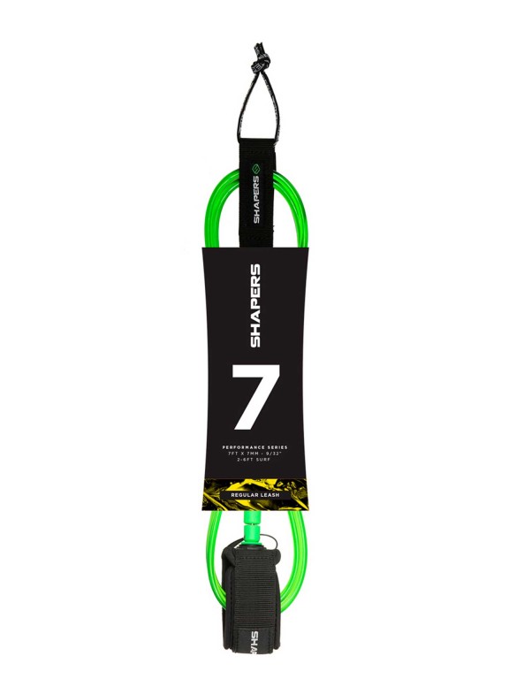 Shapers 7'0 Regular Green Leash Shapers 7'0 Regular Green Leash