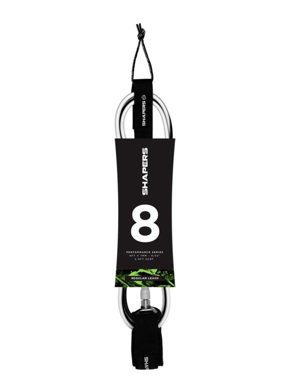 Leash Shapers 8'0 Regular Black/White Leash Shapers 8'0 Regular Black/White