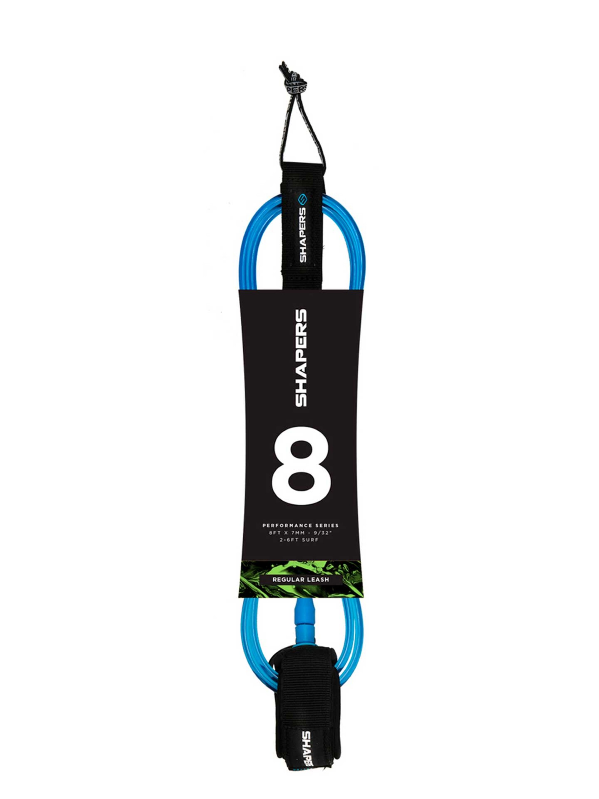 Shapers 8'0 Regular Blue Leash
