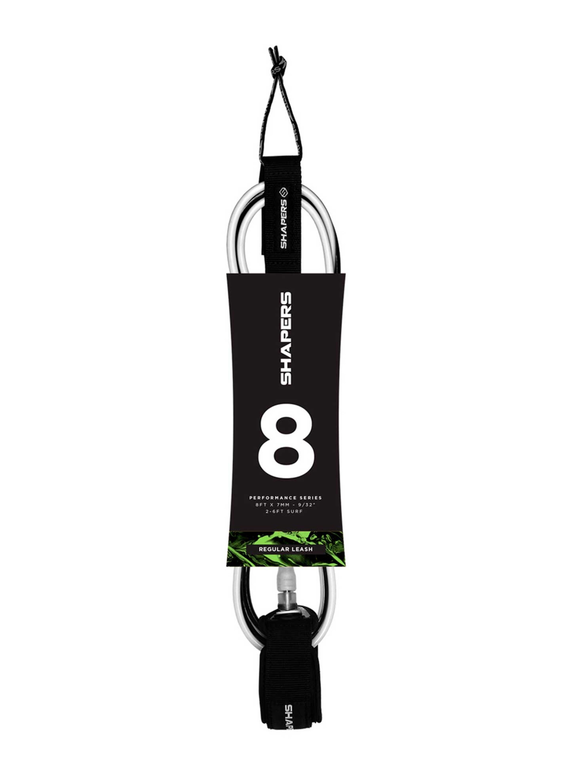 Leash Shapers 8'0 Regular Black/White