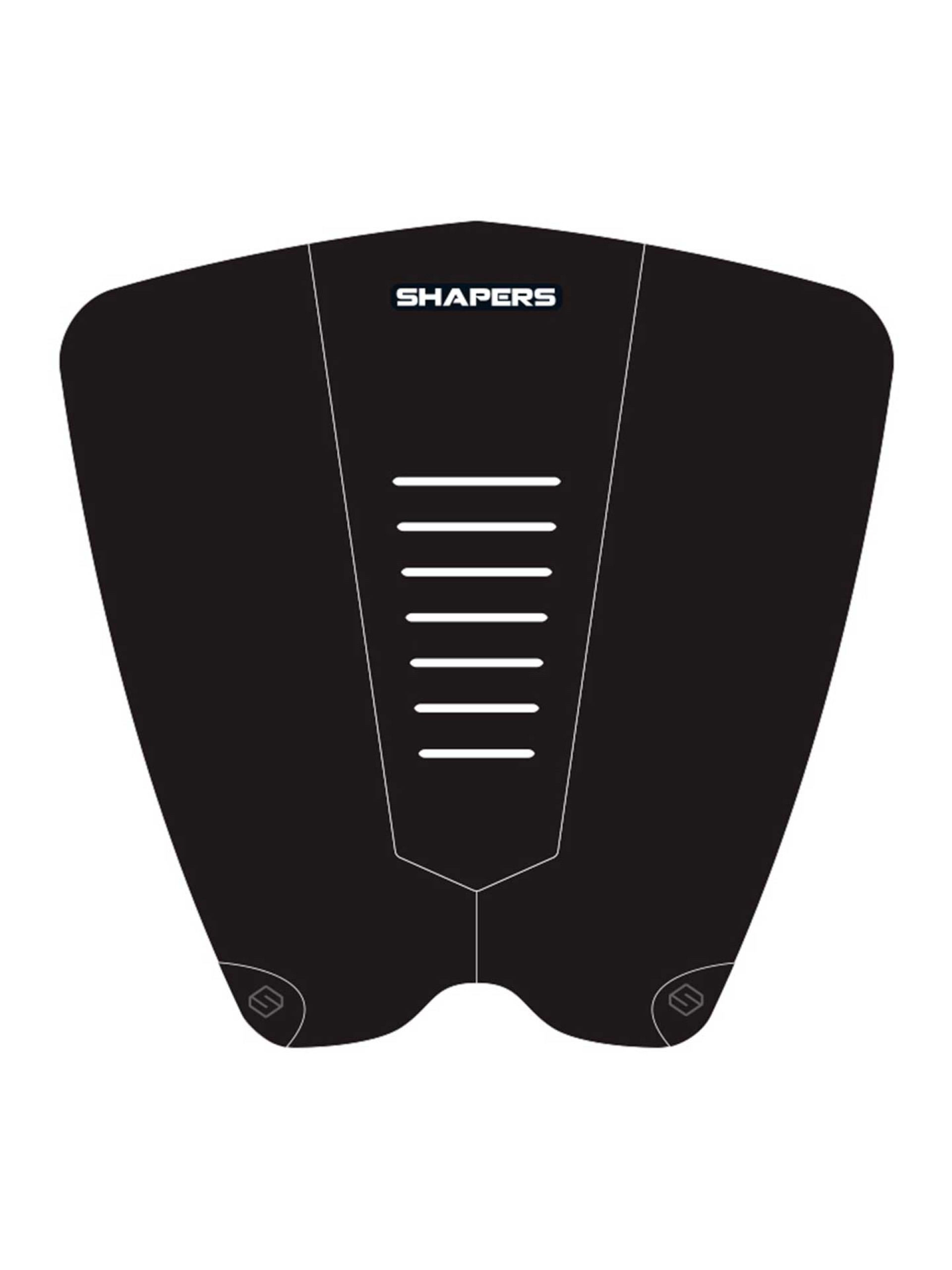 Shapers Hybrid / Groveler Series 3 Piece Black Tail Pad