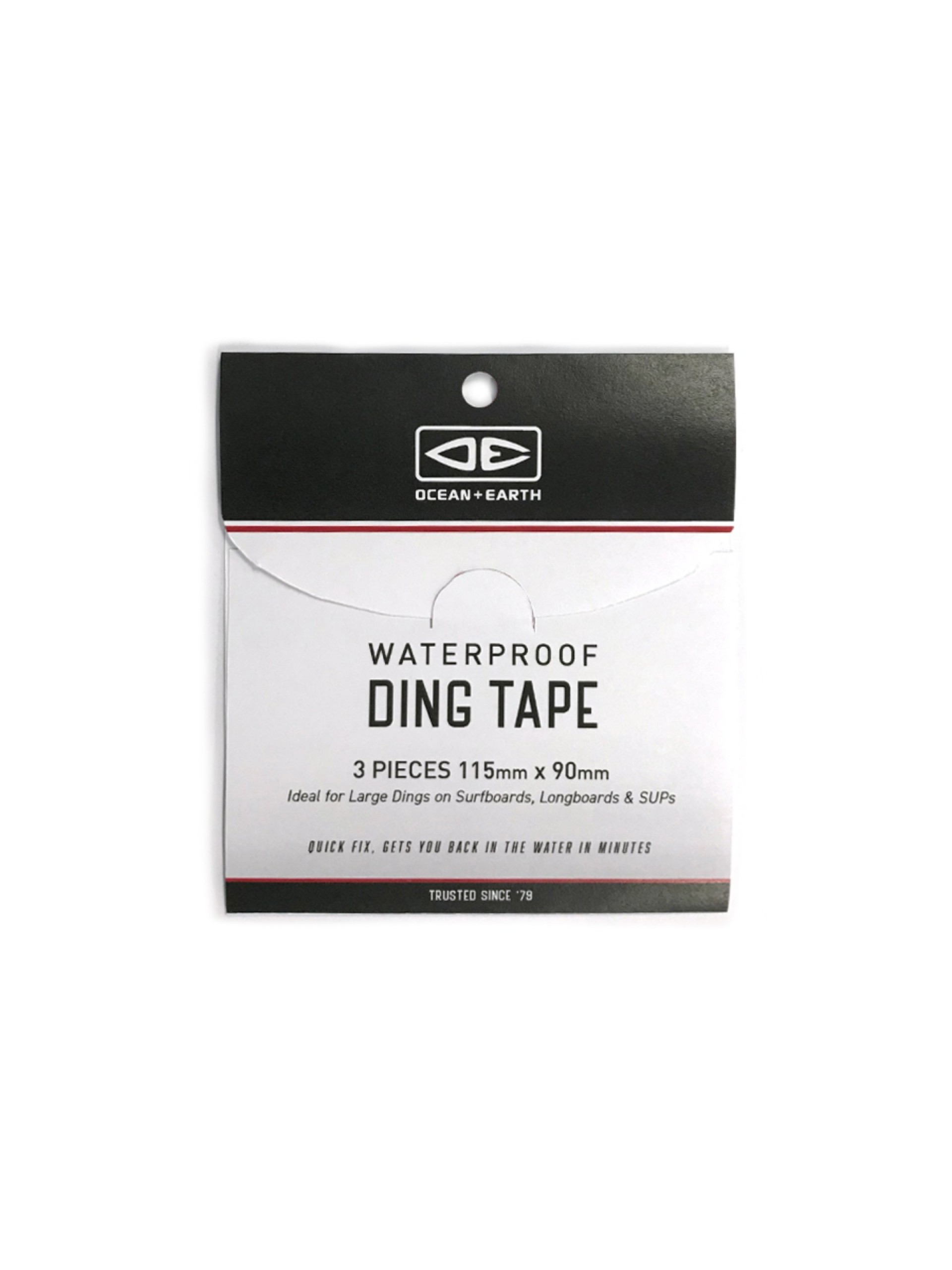 Ocean & Earth Waterproof Ding Tape 3Pc Large Surfboard Repair Kit