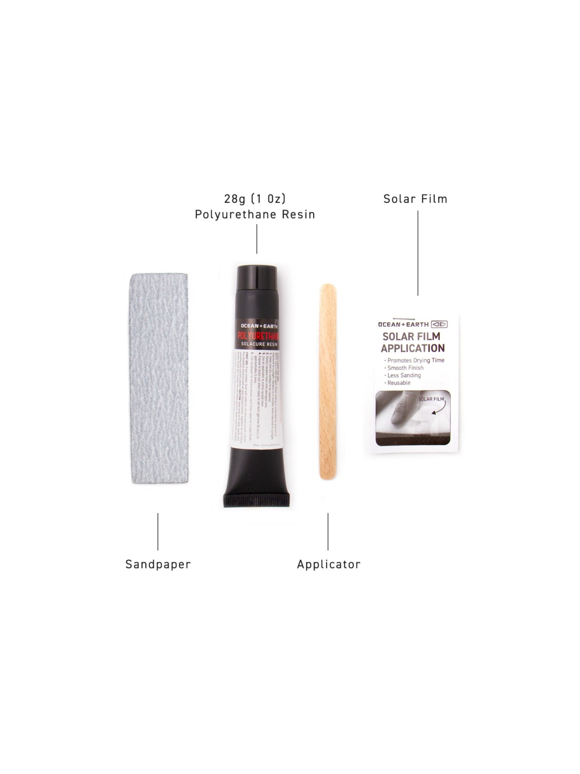 Ocean & Earth UV Solarcure Resin 1Oz Surfboard Repair