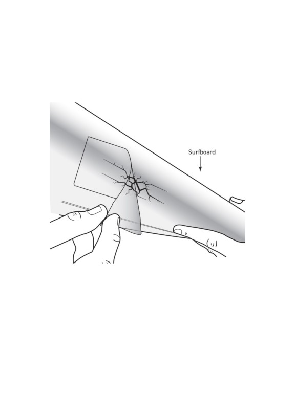 Kit de Repara��o Ocean & Earth Waterproof Ding Tape