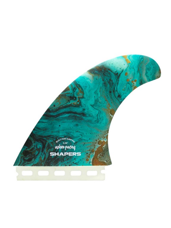 Quilhas Shapers Asher Pacey 5.59" Twin - Single tab Quilhas Shapers Asher Pacey 5.59" Twin - Single tab