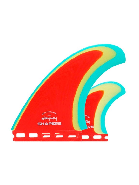 Shapers Asher Pacey 5.59" Twin Fin - Single tab