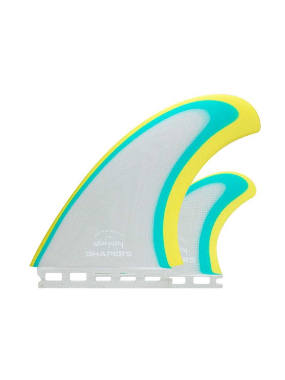 Quilhas Shapers Asher Pacey 5.79" Twin - Single tab Quilhas Shapers Asher Pacey 5.79" Twin - Single tab