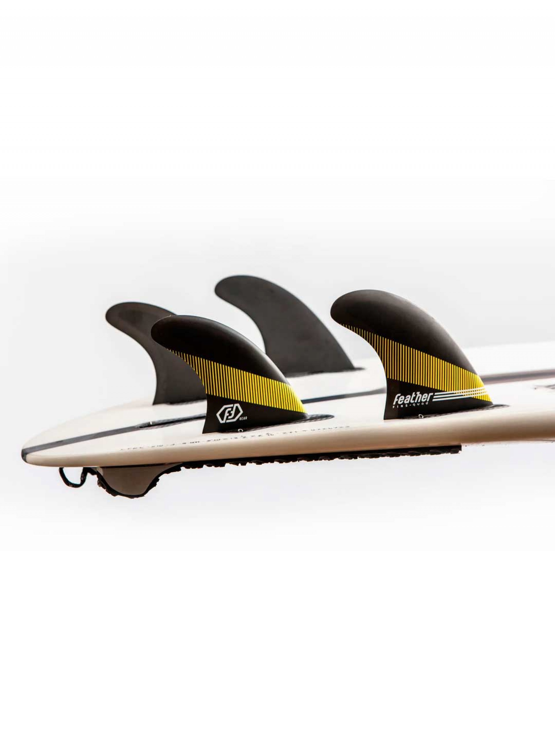 Feather Fins Twin Quad Keel Medium - S2