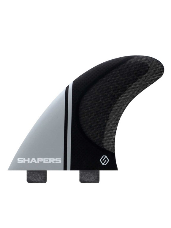 Quilhas Shapers AM Carbon Stealth Large Thruster - Dual tab Quilhas Shapers AM Carbon Stealth Large Thruster - Dual tab