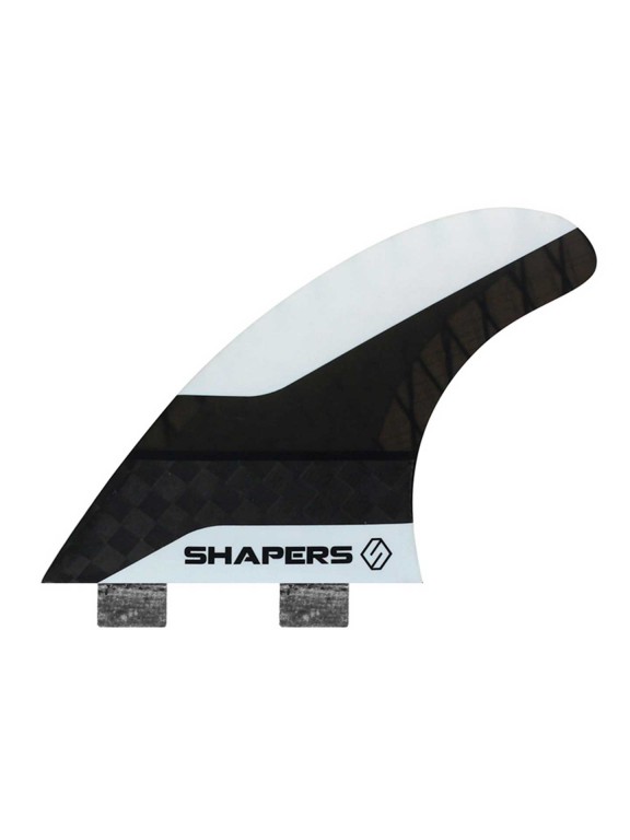 Shapers Driver MLarge Thruster Fins - Dual tab