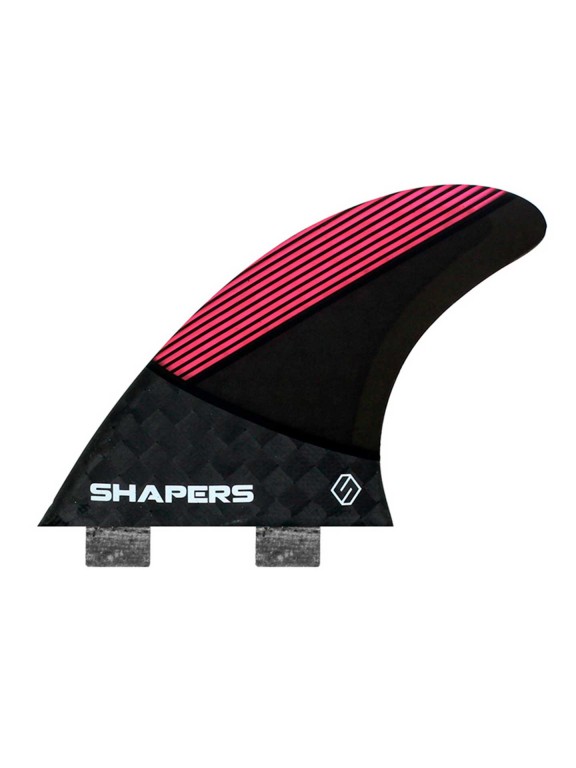 Quilhas Shapers Carvn Carbon Flare Small Thruster - Dual tab Quilhas Shapers Carvn Carbon Flare Small Thruster - Dual tab