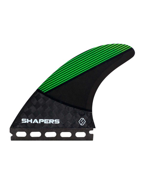 Quilhas Shapers Carvn Carbon Flare MLarge Thruster - Single tab