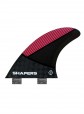 Quilhas Shapers Carvn Carbon Flare Small Thruster - Dual tab
