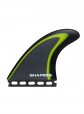 Shapers Core Series Large Thruster Fins - Single tab