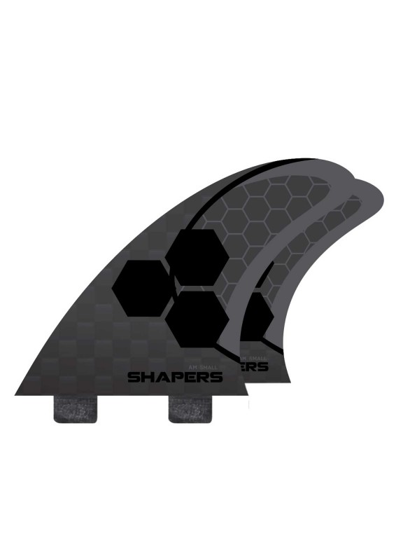 Quilhas Shapers AM Stealth Small Thruster - Dual tab