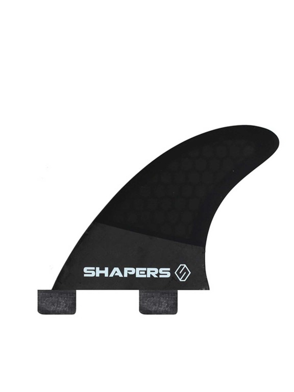 Shapers Carbon Flare Small Quad Rear Fins - Dual tab