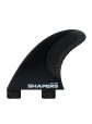 Shapers Stealth Large Quad Fins - Dual tab