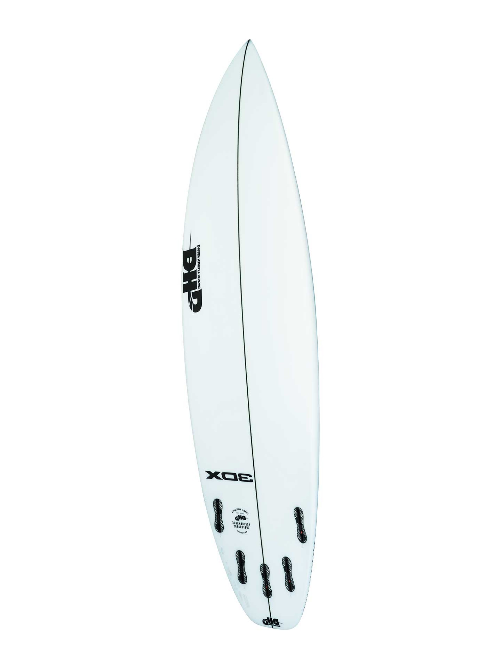 DHD 3DX 6'2" Futures Surfboard