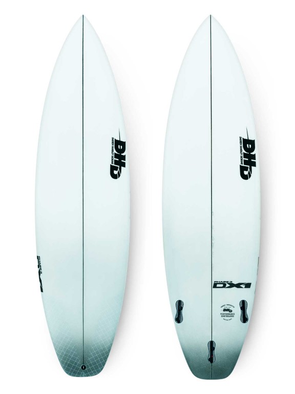 DHD DX1 Phase 3 5'11" FCS II Surfboard