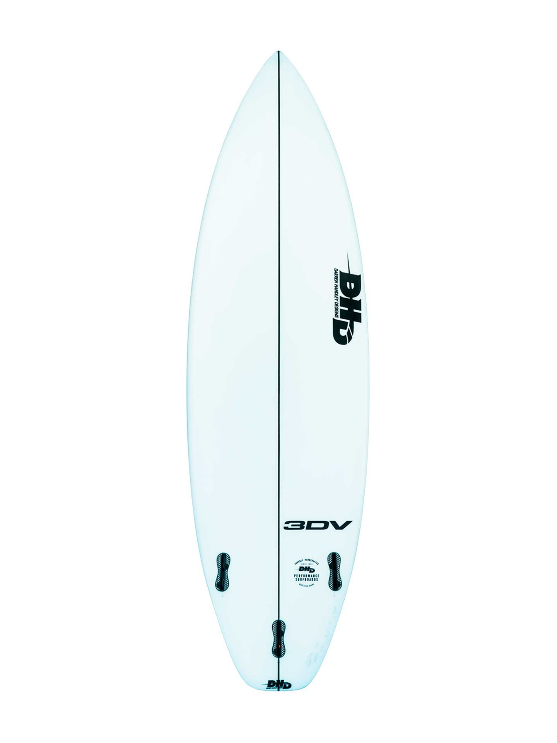 DHD 3DV 5'7" FCS II Surfboard