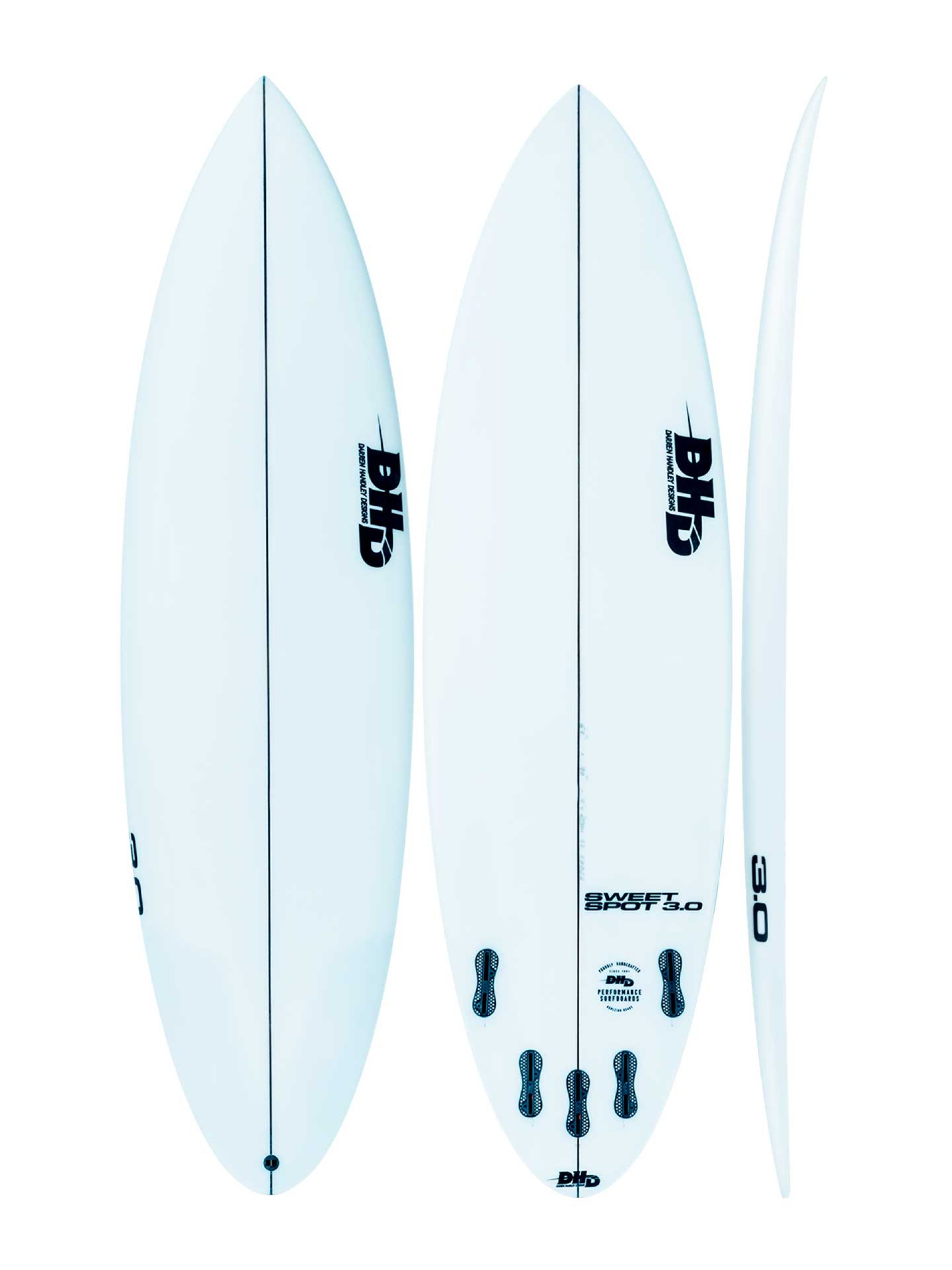 Prancha de Surf DHD Sweet Spot 3.0 6'5" FCS II