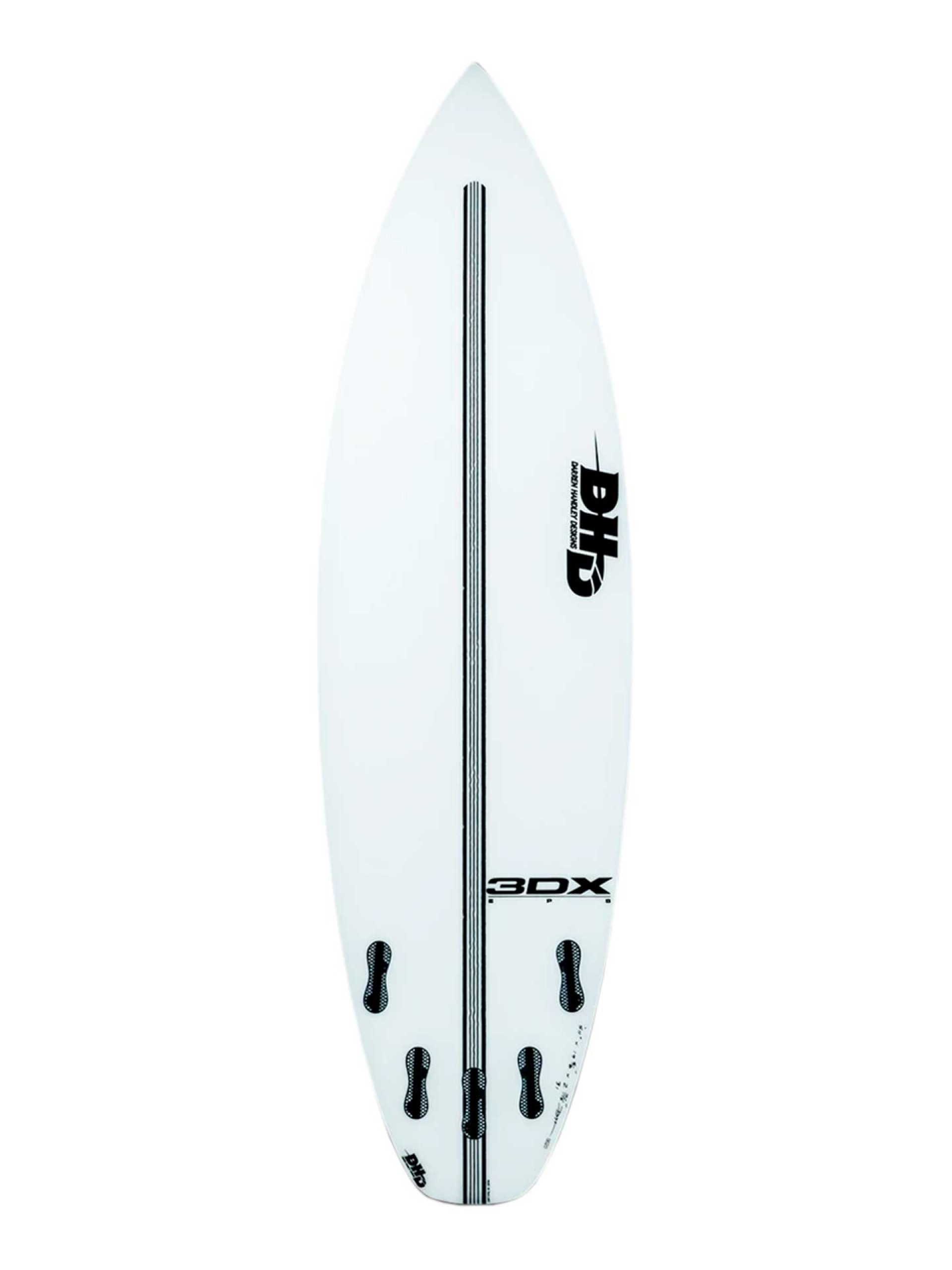 DHD 3DX EPS 5'7" FCSII Surfboard