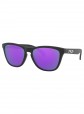 Oakley Frogskins Matte Black w/ Prizm Violet Sunglasses