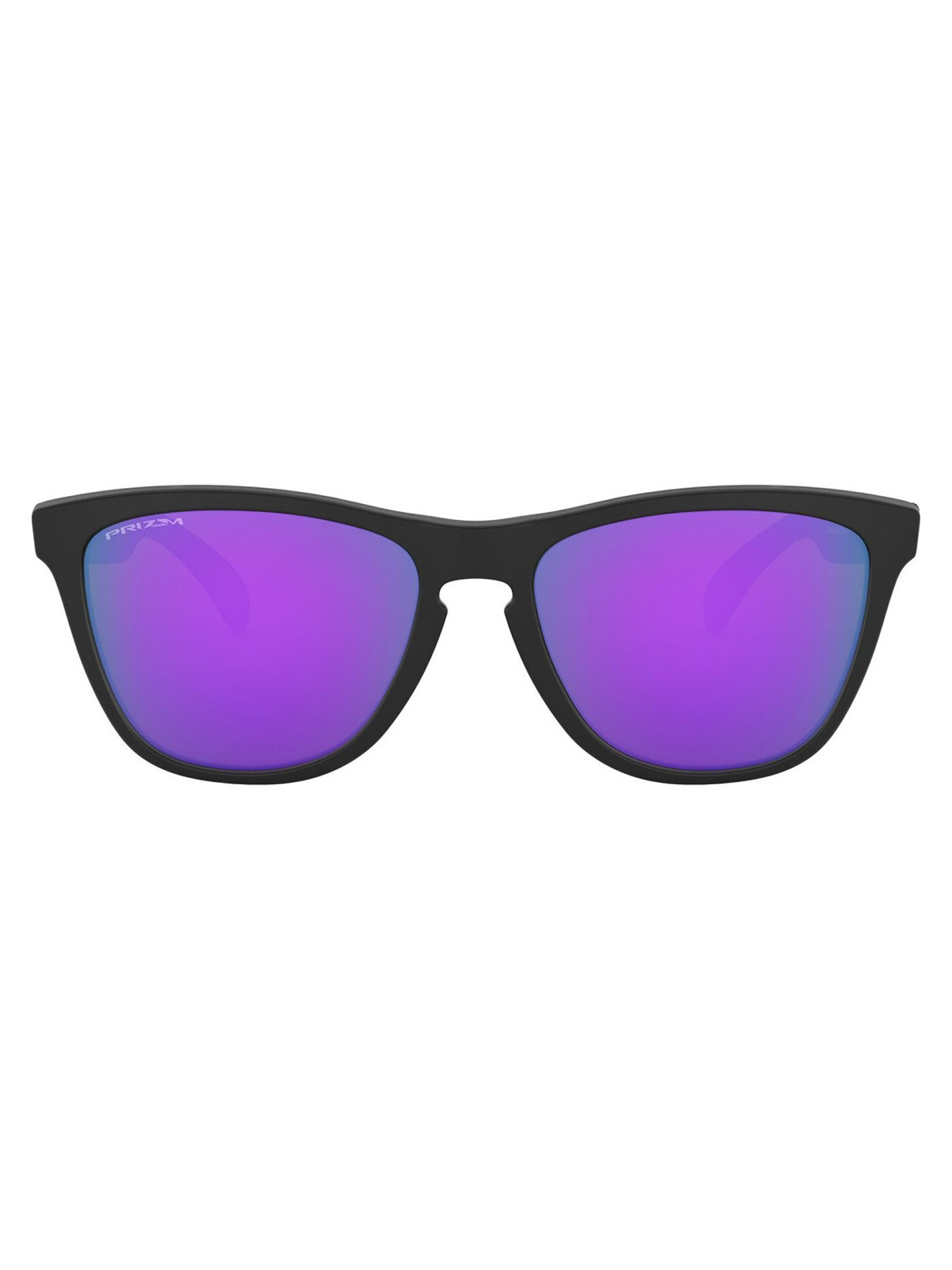 Oakley Frogskins Matte Black w/ Prizm Violet Sunglasses