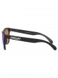 Oakley Frogskins Matte Black w/ Prizm Violet Sunglasses