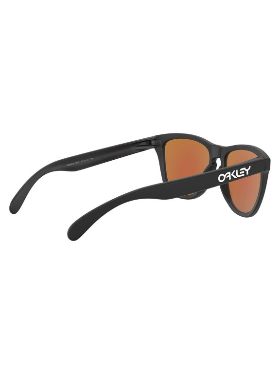 Oakley Frogskins Matte Black w/ Prizm Violet Sunglasses