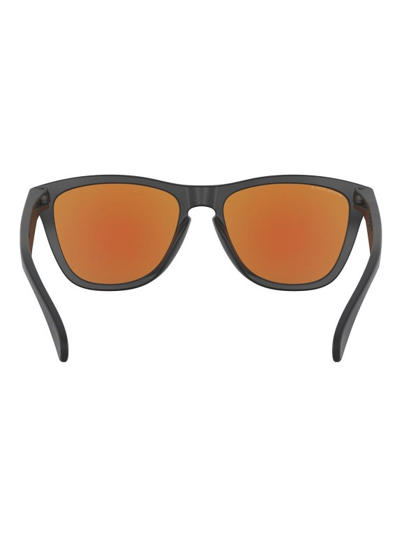 Oakley Frogskins Matte Black w/ Prizm Violet Sunglasses