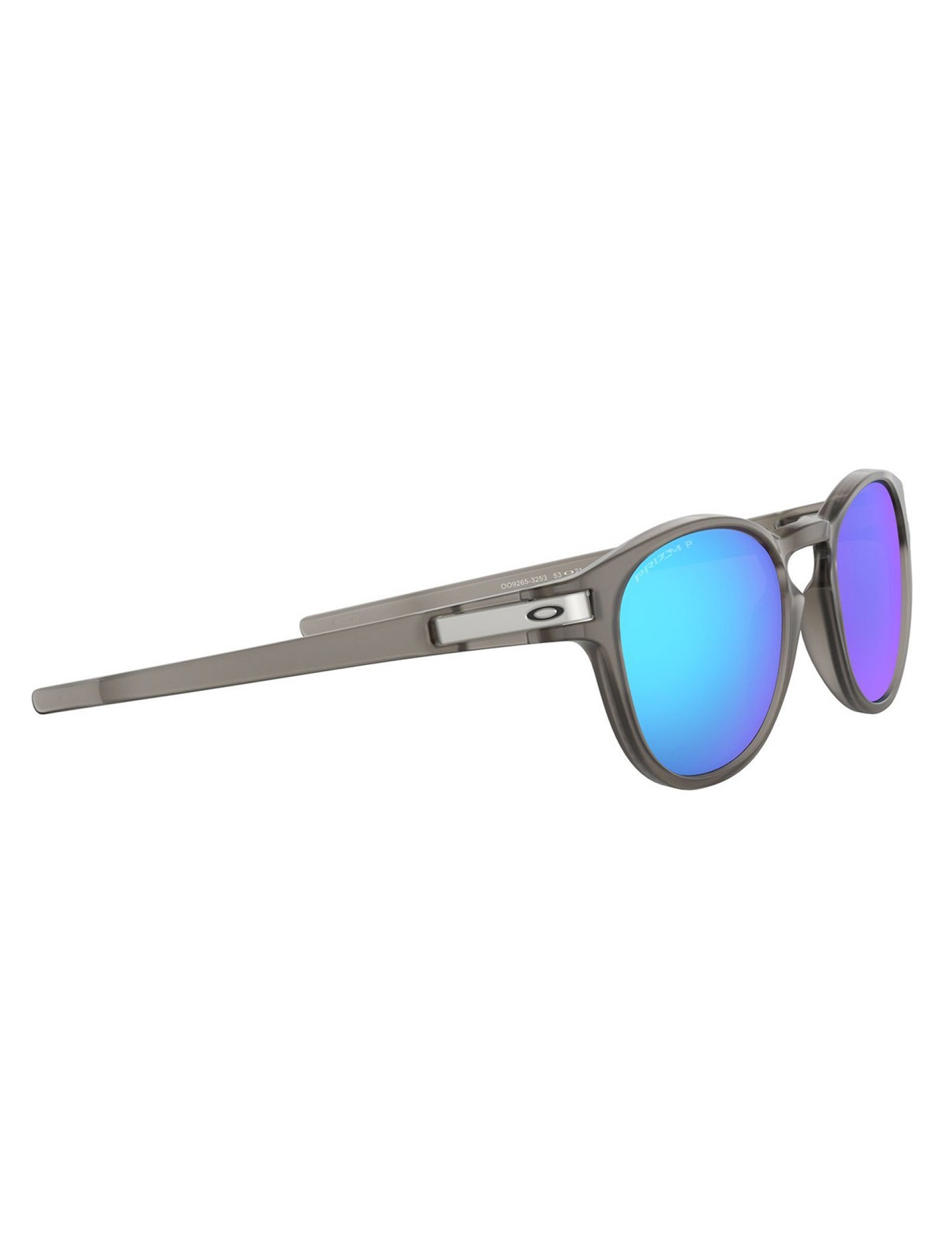Oakley Latch Matte Grey Ink w/ Prizm Sapphire Polarized Sunglasses